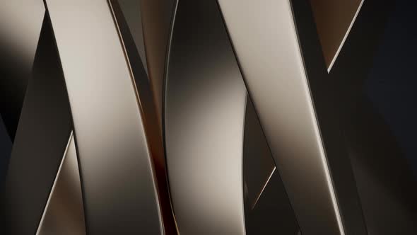 Metallic curve geometry background alt