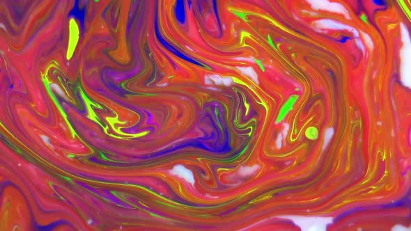 Color Explosion Abstract Vivid Art Painting Texture  alt