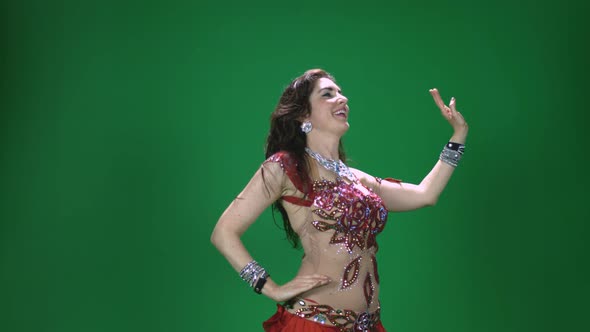 Belly Dancer Part D With Green Screen alt