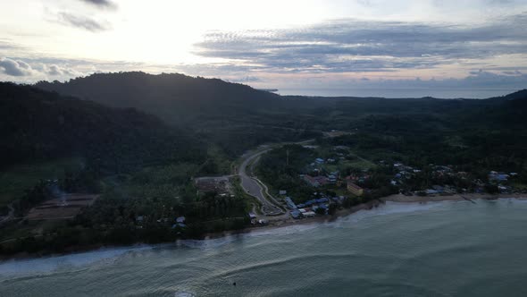 The Beaches at the most southern part of Borneo Island alt