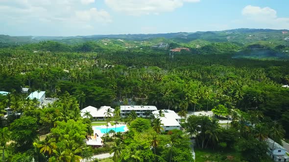 A beautiful beach at Dominican Republic called Playa Bonita at Las Terrenas. alt