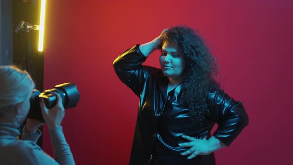 Plus Size Fashion Professional Photo Shoot Woman alt