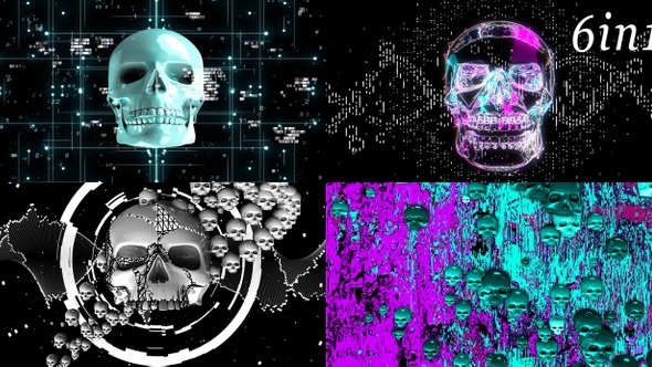 Halloween Cranium (6in1) alt