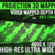 Wall Projection Mapping - 3D illusion Starter Kit (Arc Style) - VideoHive Item for Sale