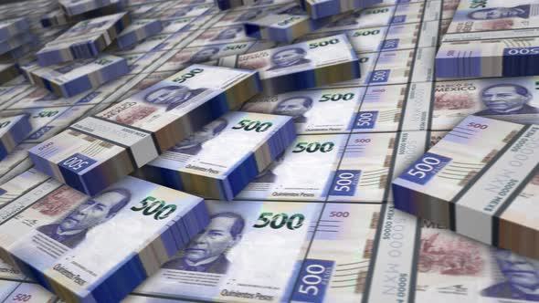 Mexico Pesos money banknote pack loop alt