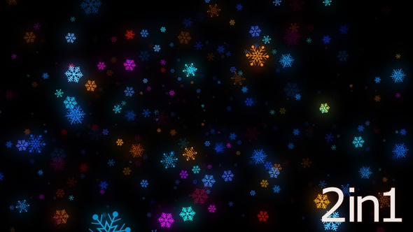 4k Christmas Snow Flakes Backgrounds