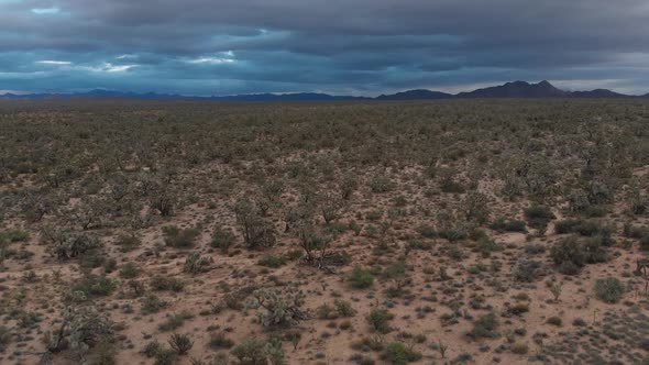 Highway to the clouds.  Storm clouds over Prescott, Arizona, USA.  True storm color alt