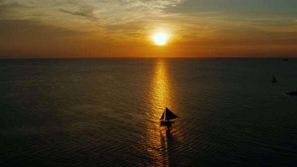 Sunset Over the Sea alt