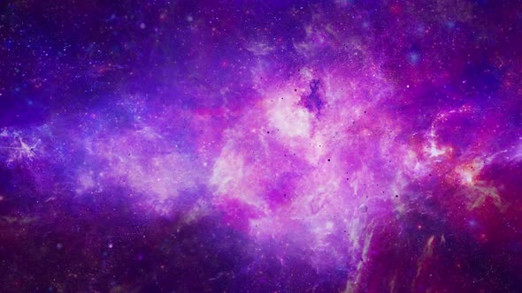 flying in deep galaxy galaxy through stars seamless loop animation