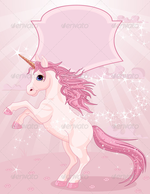 Magic Unicorn  by Dazdraperma GraphicRiver