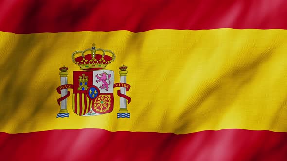 4k Flag of Spain
