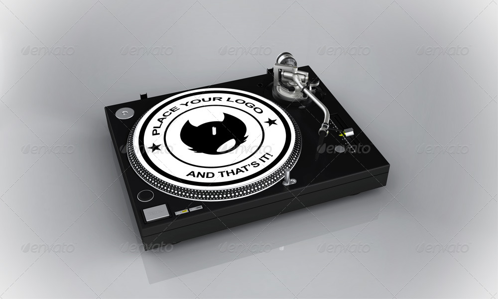 Dj Turntable Mock Up, Graphics GraphicRiver