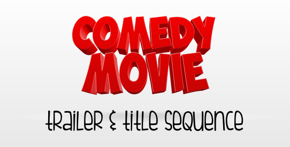 Comedy Movie Trailer - VideoHive 8495925