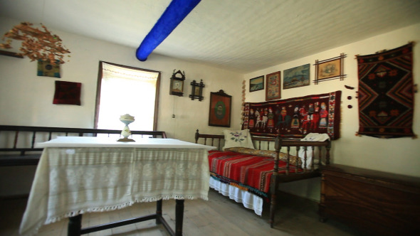 Inside View Of A Traditional Old House