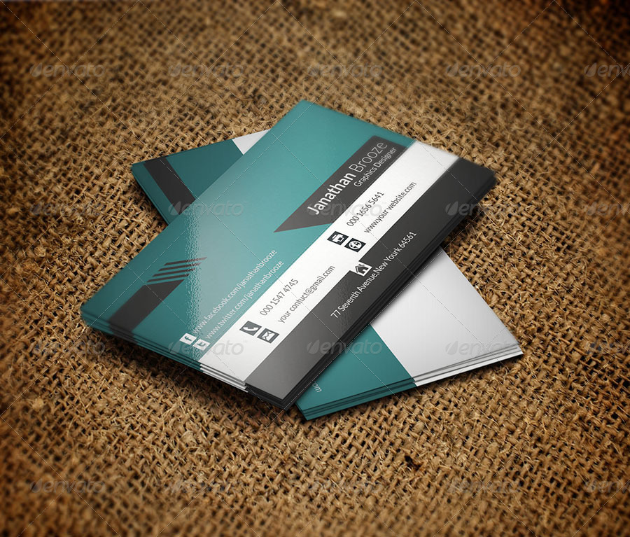 Corporate Business Card Vol : 6 by OMEGAXYLO | GraphicRiver