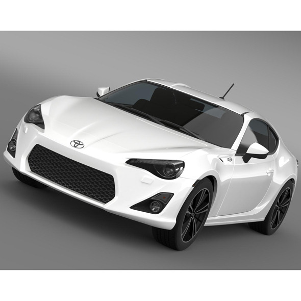 Toyota GT 86 2012 - 3DOcean Item for Sale