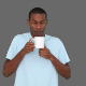 Casual Young Man Enjoying Cup Of Coffee 3 - VideoHive Item for Sale