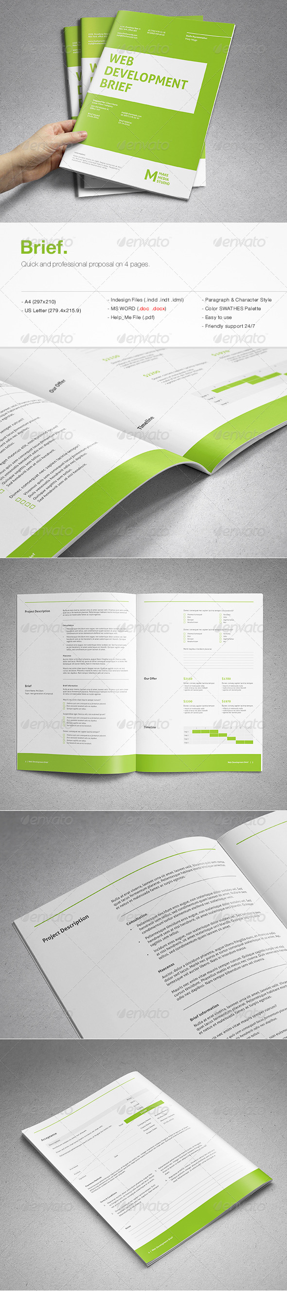 Brief - Proposals & Invoices Stationery