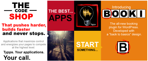 Homepage banner
