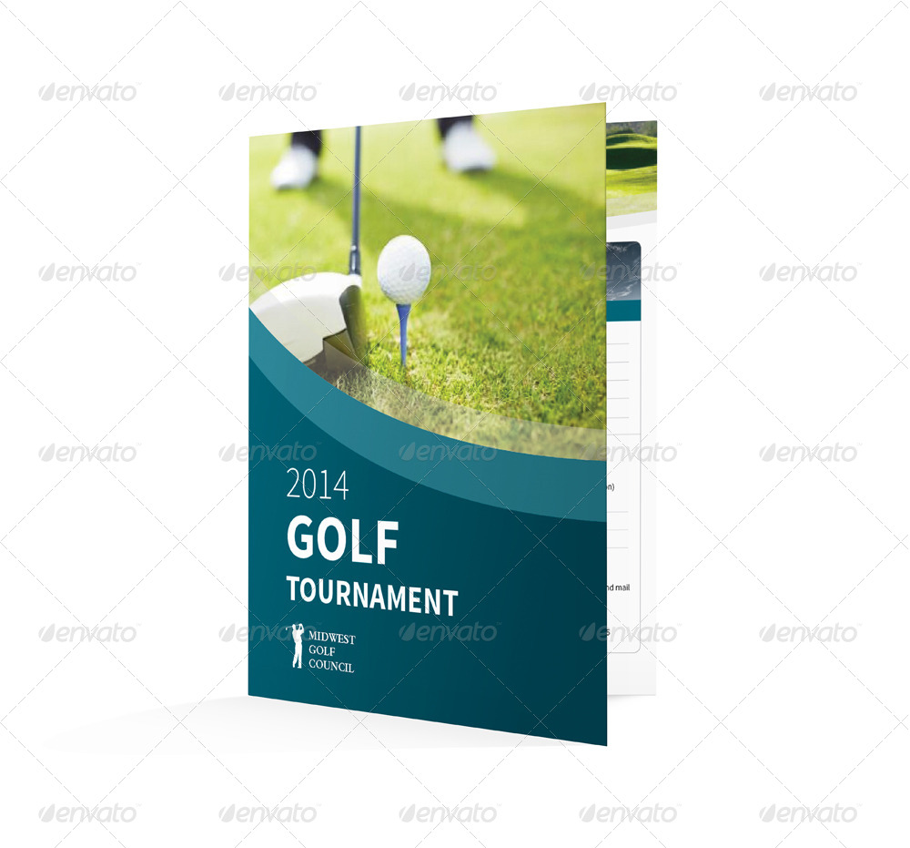 Golf Tournament Print Bundle, Print Templates | GraphicRiver