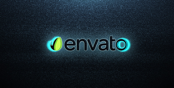 TV Distortion Logo - VideoHive 8519043