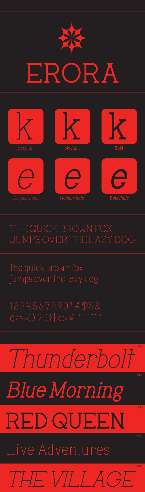 Erora - Serif Fonts