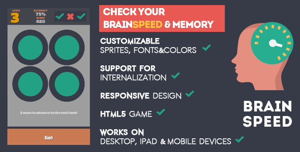 BrainSpeed - HTML5 - CodeCanyon 8521495