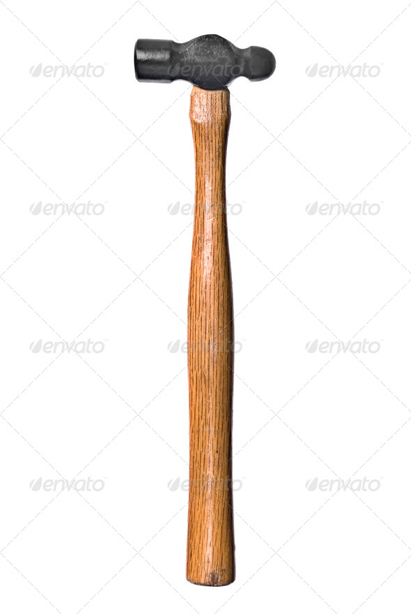 Ball Peen Hammer - Stock Photo - Images