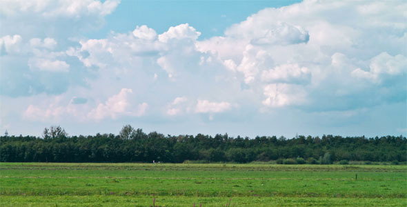 Dreamy Field Clouds 4K alt