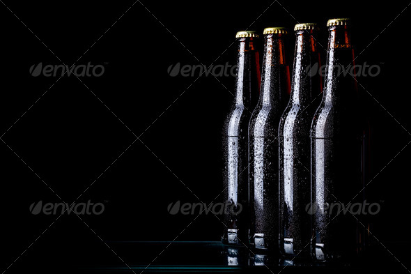 Beer bottles - Stock Photo - Images