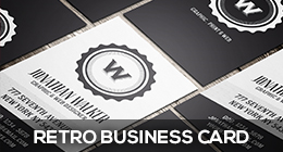Retro Business Cards