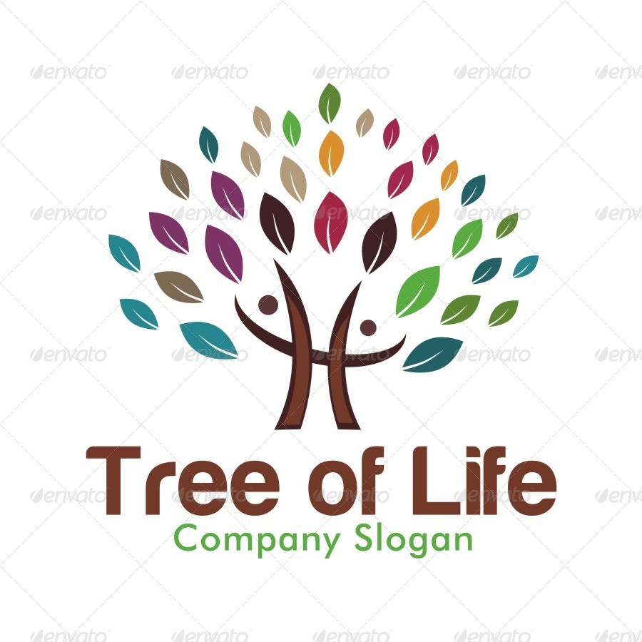 for banner font size web Of Tree Logo Life  GraphicRiver  FluxArt by