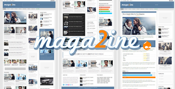 Magazine 2 - Modern Drupal Magazine Theme - Blog / Magazine Drupal