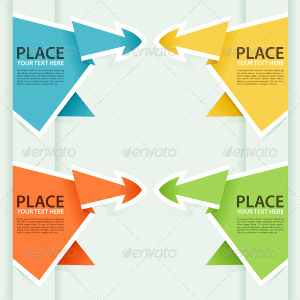 Collect Paper Origami Arrow