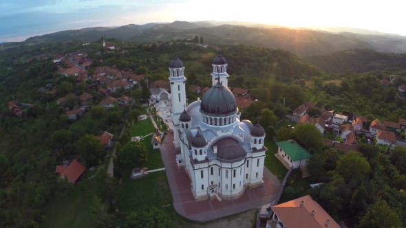Aerial View Of Orthodox Church 2