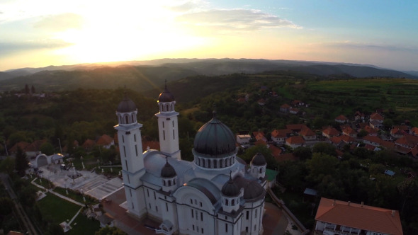 Aerial View Of Orthodox Church 4