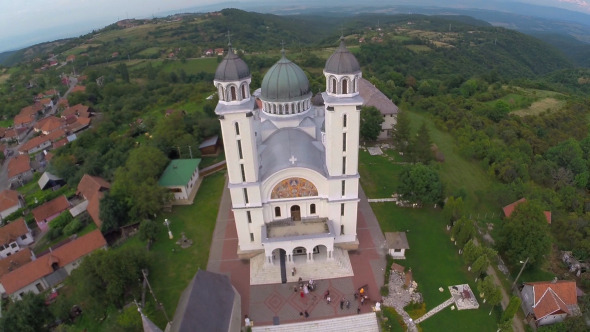 Aerial View Of Orthodox Church 6