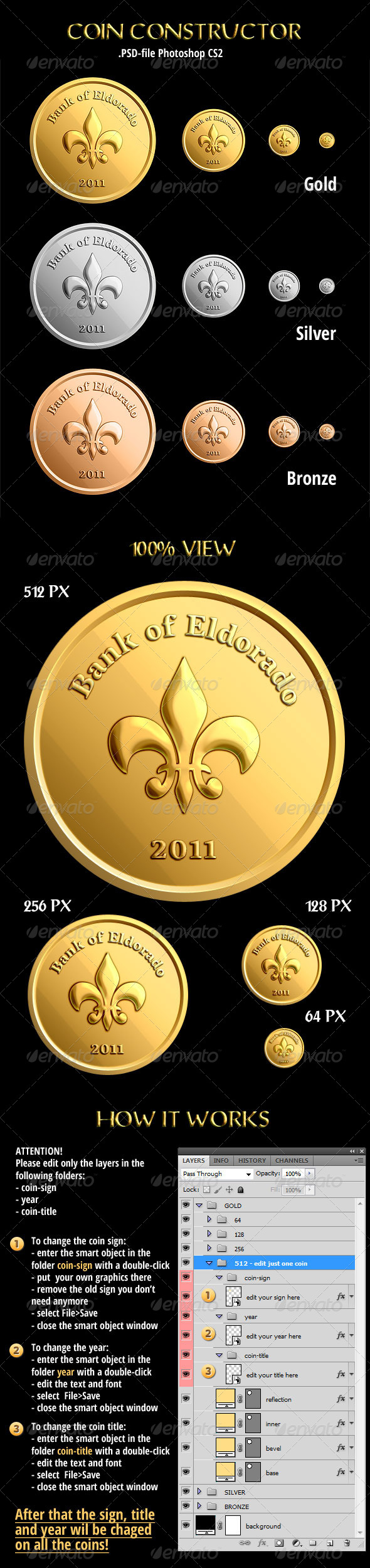 Coins Constructor - Miscellaneous Graphics