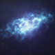 Lonely Blue Galaxy in Space Lonely Blue Galaxy in Space - VideoHive Item for Sale