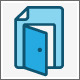 Open Door File Document Logo, Logo Templates | GraphicRiver