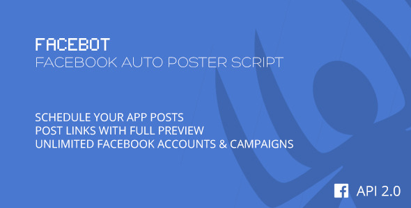 Facebot - Facebook Auto Poster Script - CodeCanyon Item for Sale
