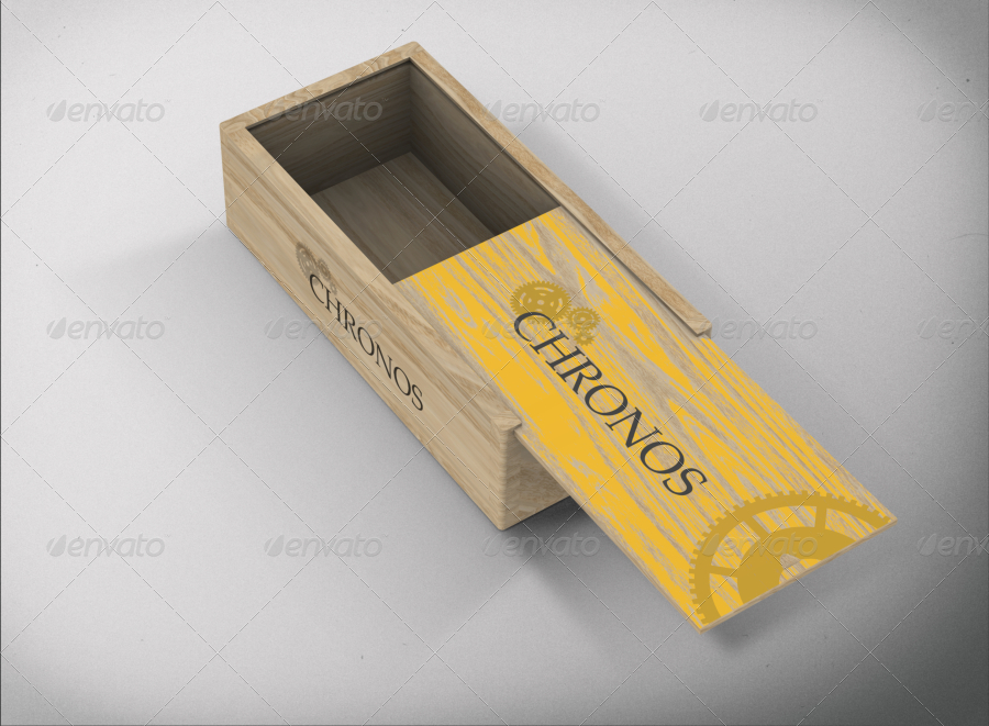 Download Sliding Wooden Box Mockup by Fusionhorn | GraphicRiver
