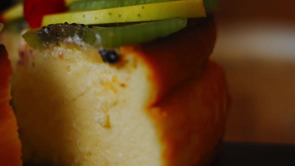 Preparing Process of Crustless New York Cheesecake Recipe alt