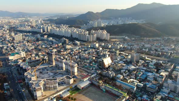 Korea Gumi City Wonpyeong Dong Housing Apartment