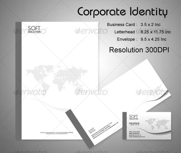 Business Corporate Identity Package - Stationery Print Templates