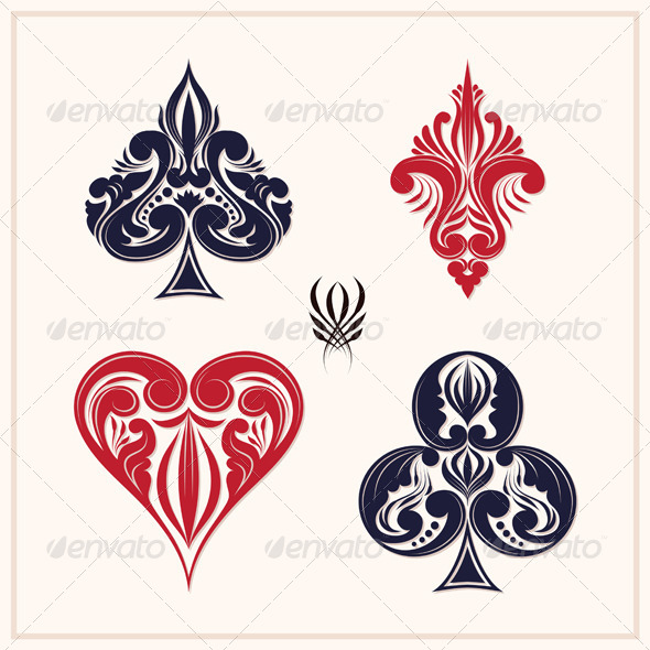 Ornamental Playing Card by alitsuarnegara | GraphicRiver