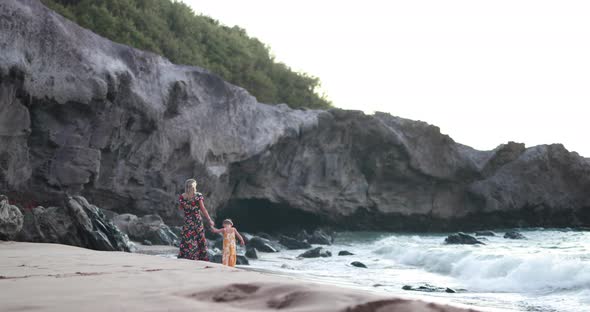 Walking Along the Shore