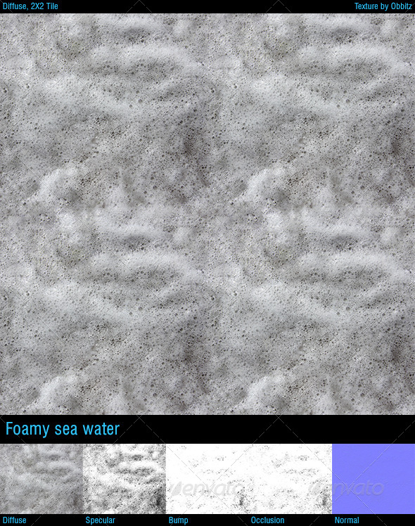 Foamy seawater - 3Docean 8566627