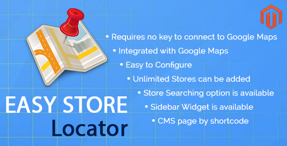 Easy Store Locator Magento Extension