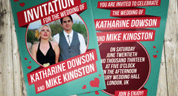 Amazing Wedding Covers & Invitations